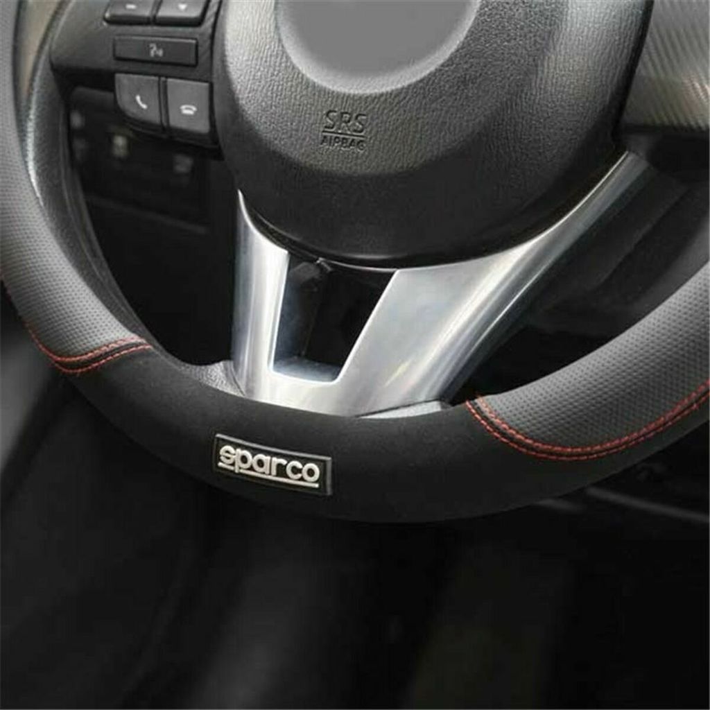 Poťah volantu Sparco SPCS122RS Ø 37-38 cm červený Obrázok produktu 