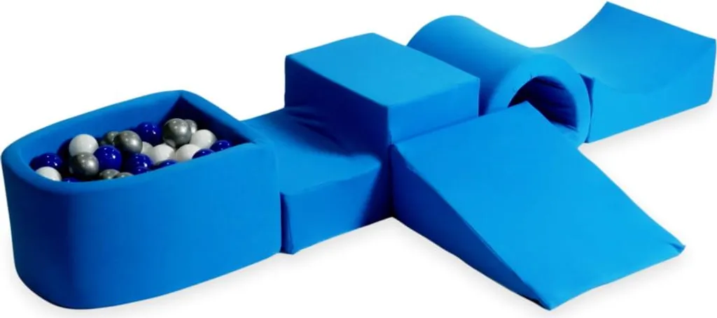 Aire de jeux en mousse anti-choc sécurisée avec piscine de balles