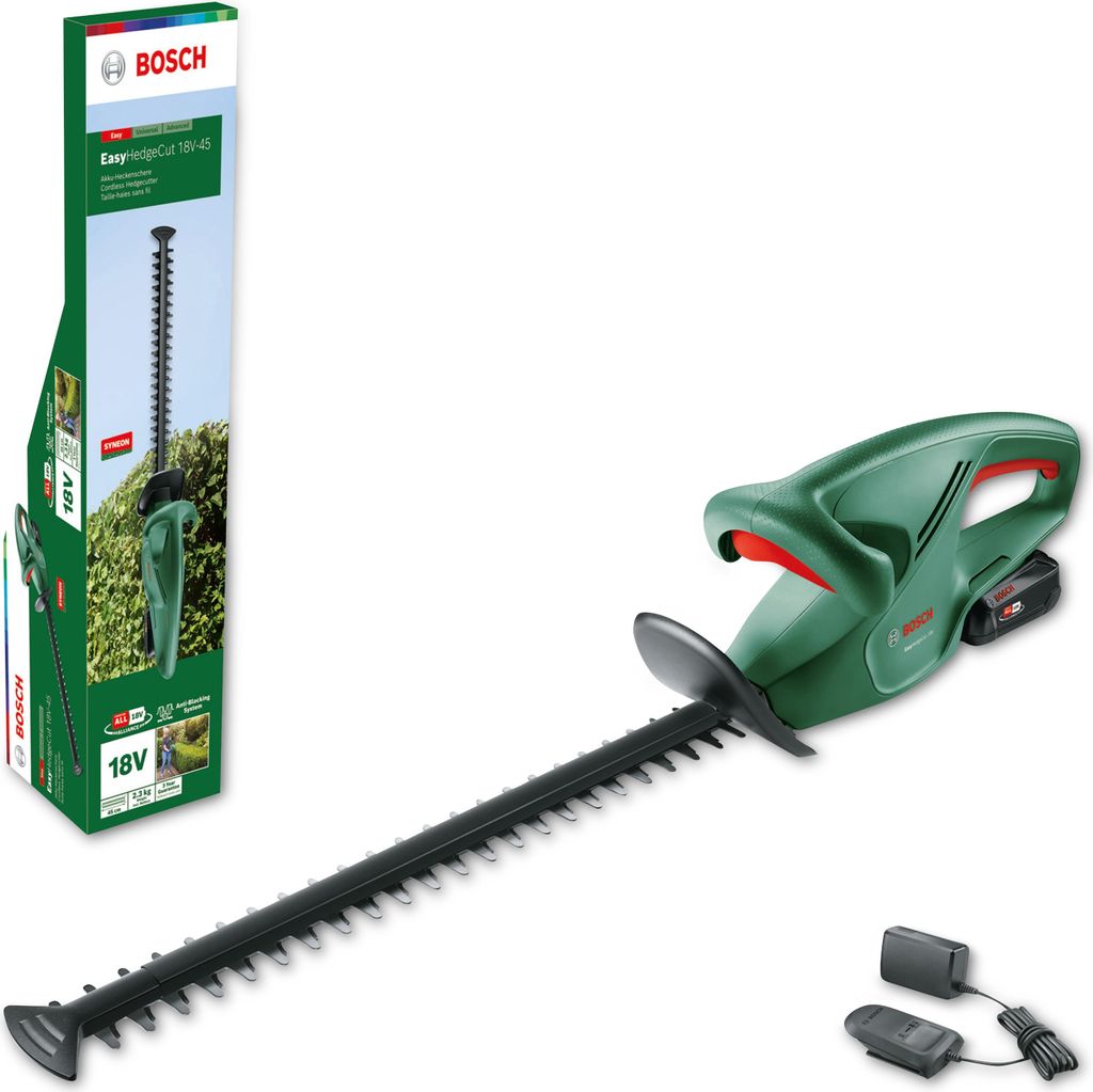 Bosch 0600849H02 Bosch EasyHedgeCut 18-45 Akku-Heckenschere Productafbeelding 