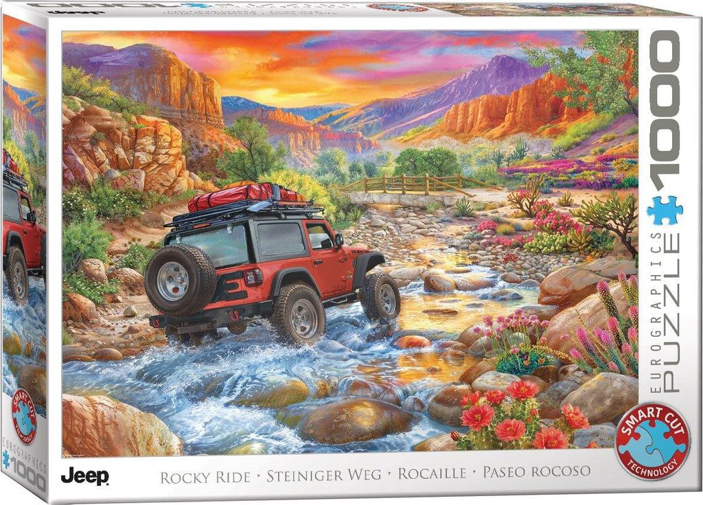 EUROGRAPHICS Puzzle Rough Ride 1000 Teileů