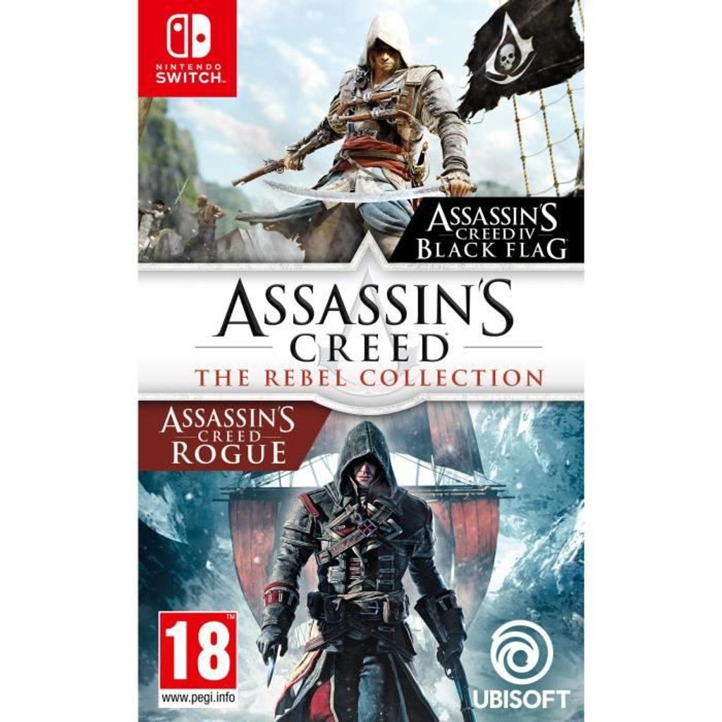 Ubisoft Assassin's Creed : The Rebel Collection, Nintendo Switch, M (Reif), Physische Medien