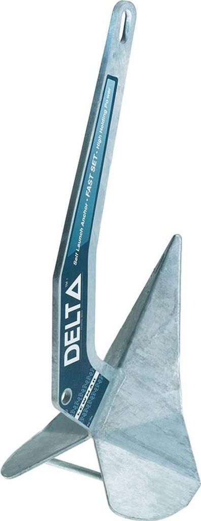 Lewmar Delta Anker Silber 6 Kg Silber 6 Kg Produktbild 