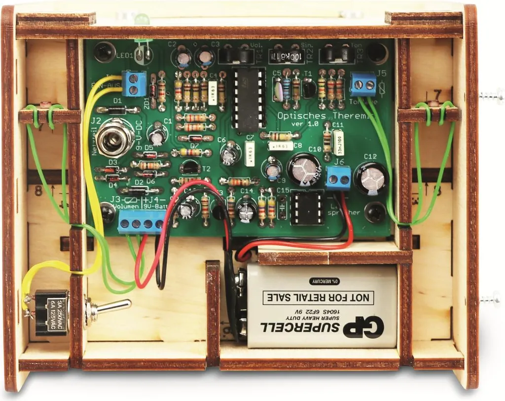 Instrument de Musique Électronique Kit Theremin Optique à Assembler