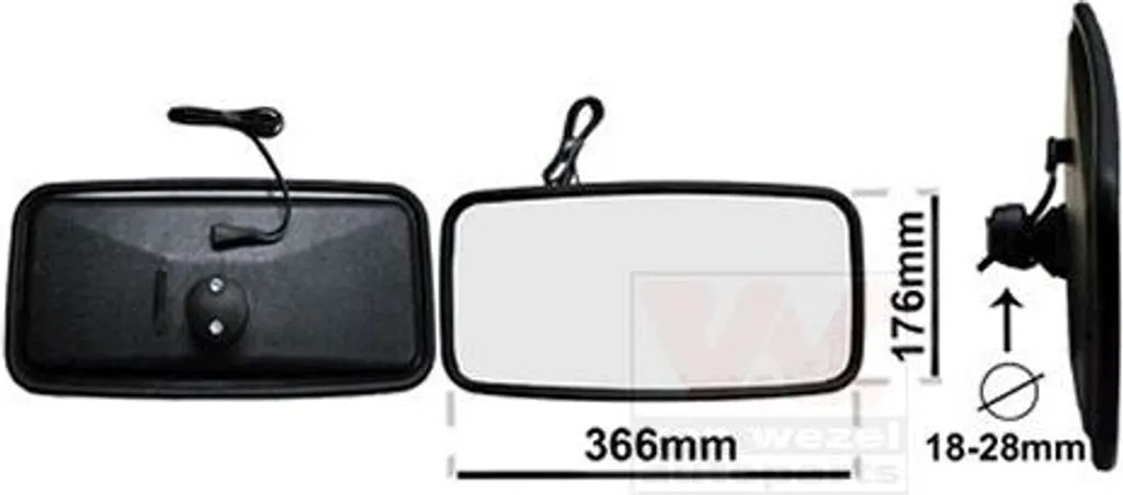 Rétroviseur anti angle mort pour éliminer les dangers en route