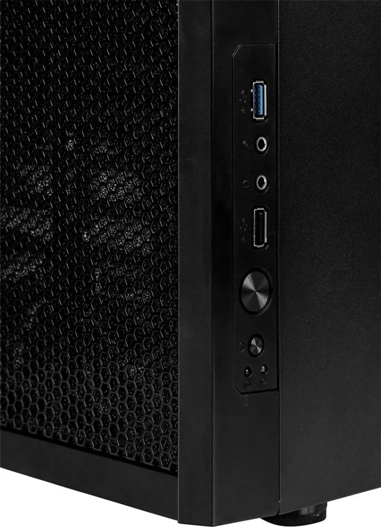 Boîtier PC Fractal Design Core 1000 USB 3.0 Mid Tower Noir Élégant