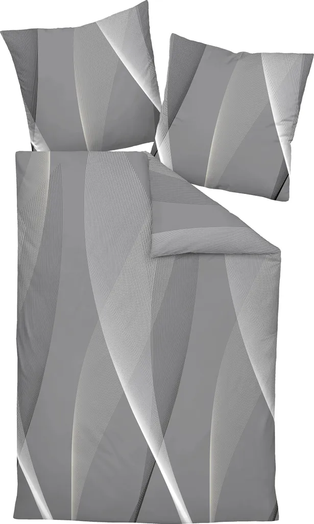 Housse de couette 135x200 Janine interlock pour un sommeil doux et sain