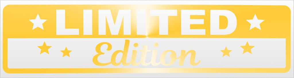 Kiwistar Limited Edition Magnetschild Schild magnetisch - 20cm Gelb - reflektierend - Magnetfolie für Auto PKW Kfz