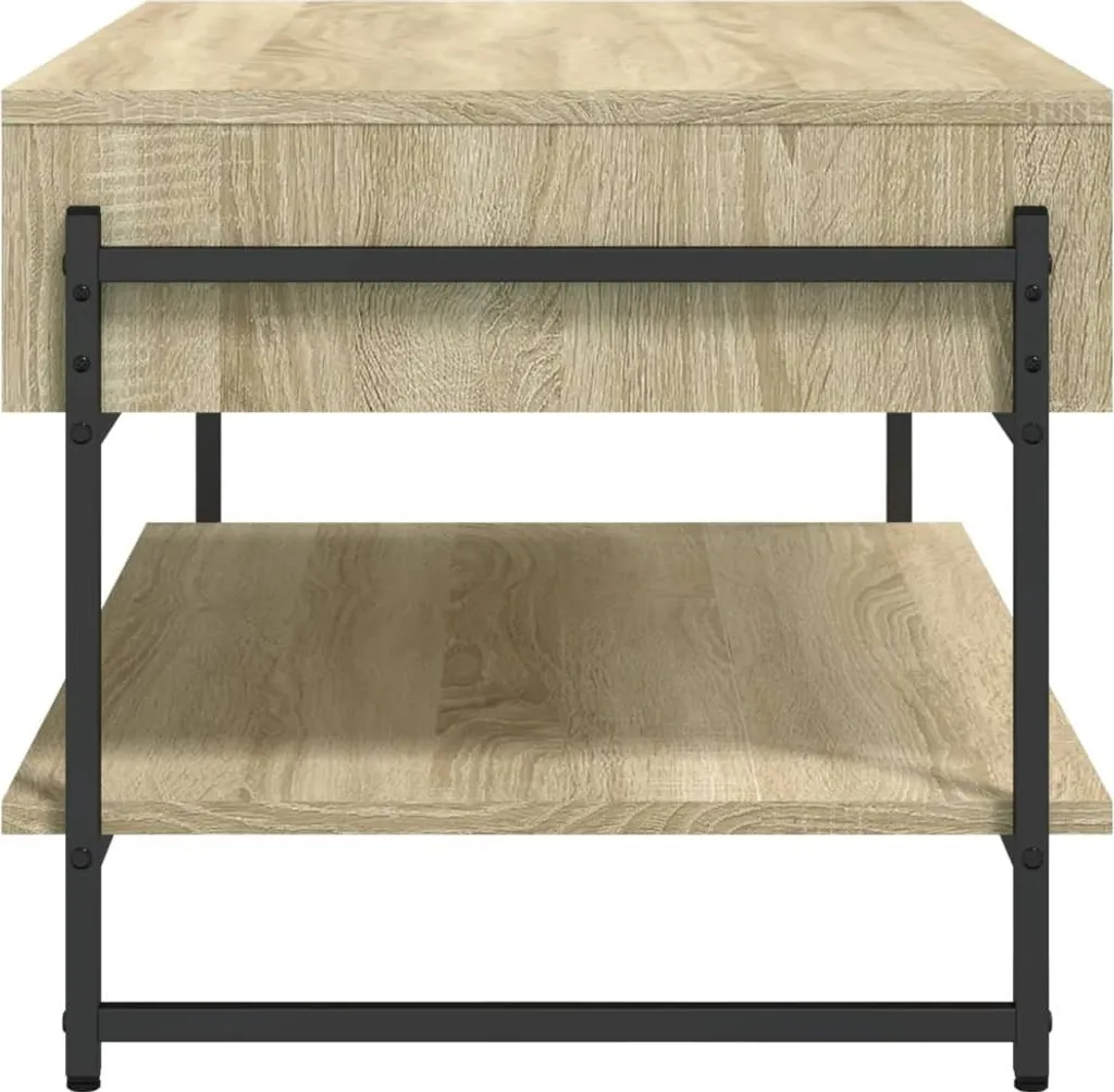 Tavolino da Caffè SYFAX Rovere Sonoma 90x50x45 - Atmosfere di Casa - 5