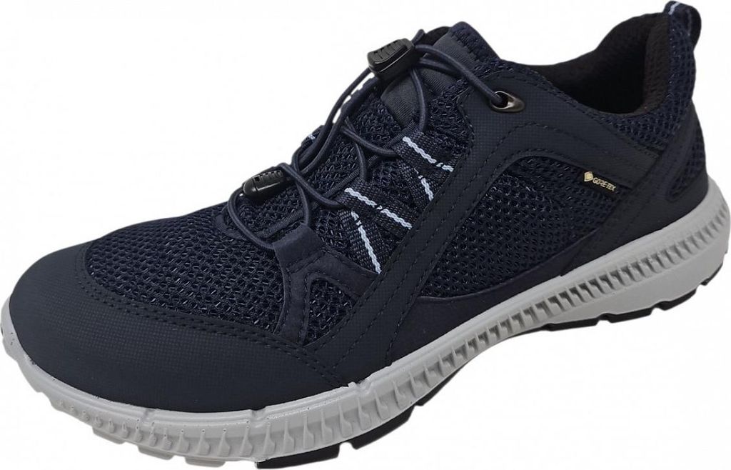 Ecco Terracruise II sportlicher Schnürer Blau Produktbild 