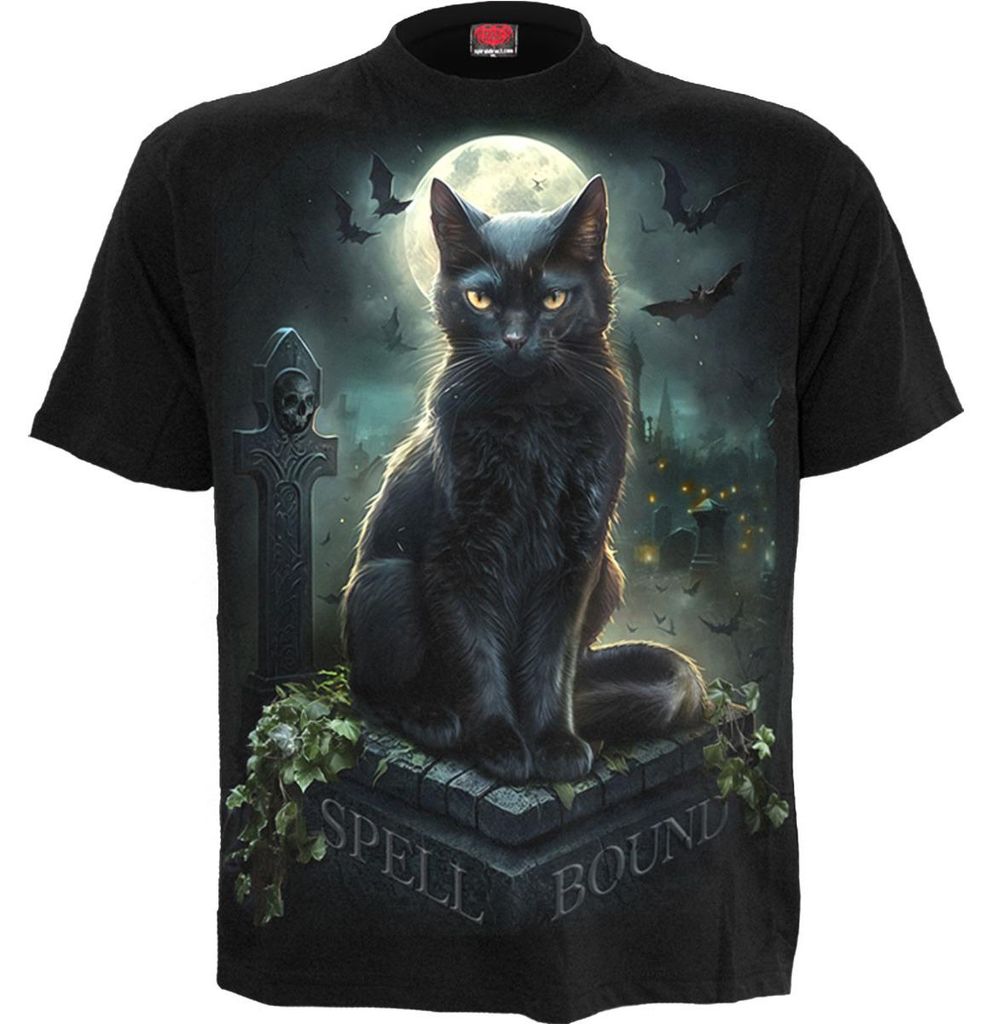 Spiral Direct - "Spell Bound" T-Shirt für Herren/Damen Uni RO16018 (XL) (Schwarz)
