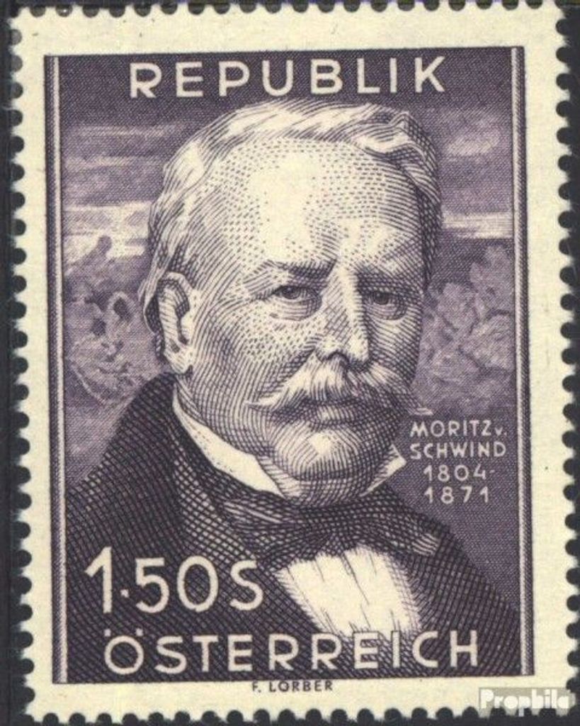 Briefmarken Österreich 1954 Mi 996 (kompl.Ausg.) postfrisch v. Schwind
