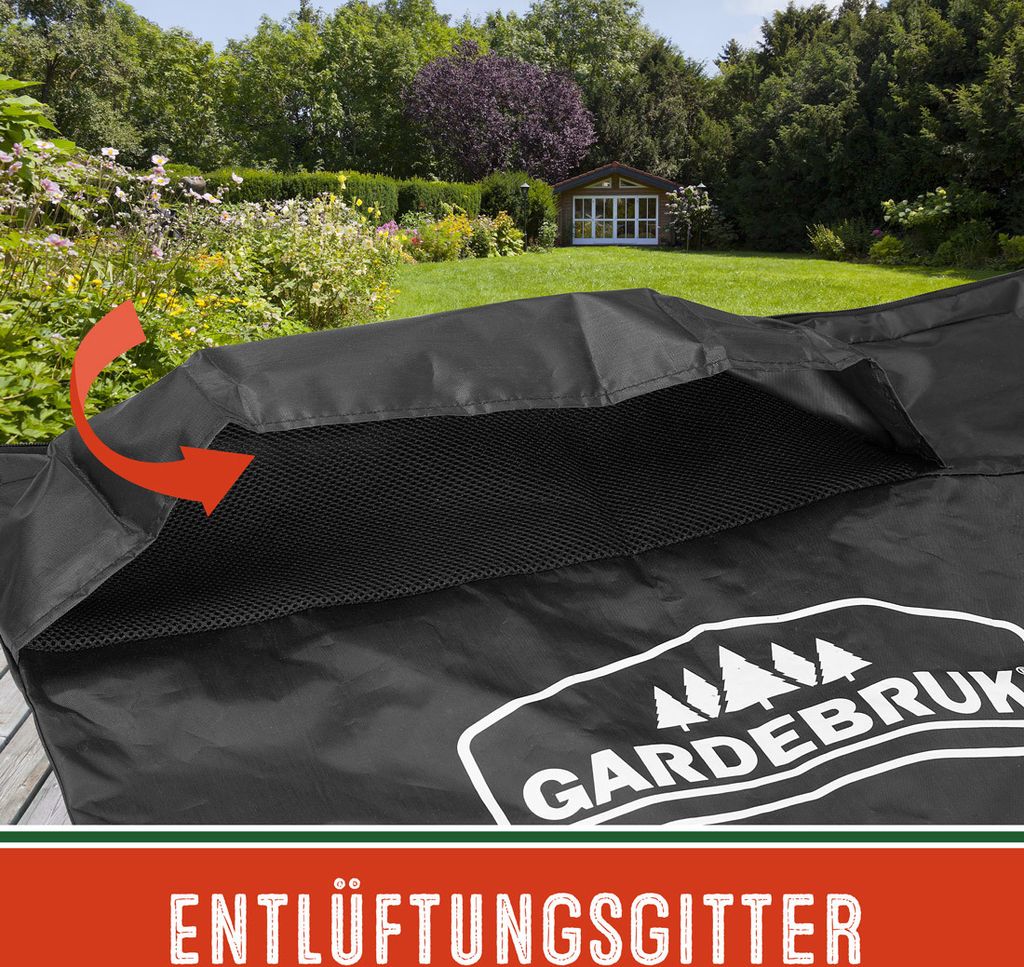GARDEBRUK® Laubsauger 4 in 1 Benzin Blasgeschwindigkeit Produktbild 6