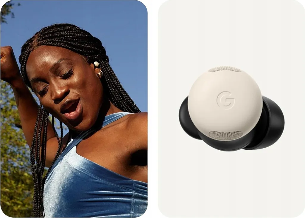 Google Pixel Buds Pro 2 Porcelain - Écouteurs sans fil avec puce Tensor A1 - 15