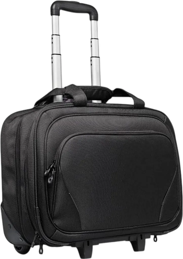 Trolley Business Macau MO1259 compact avec compartiment ordinateur noir - 4