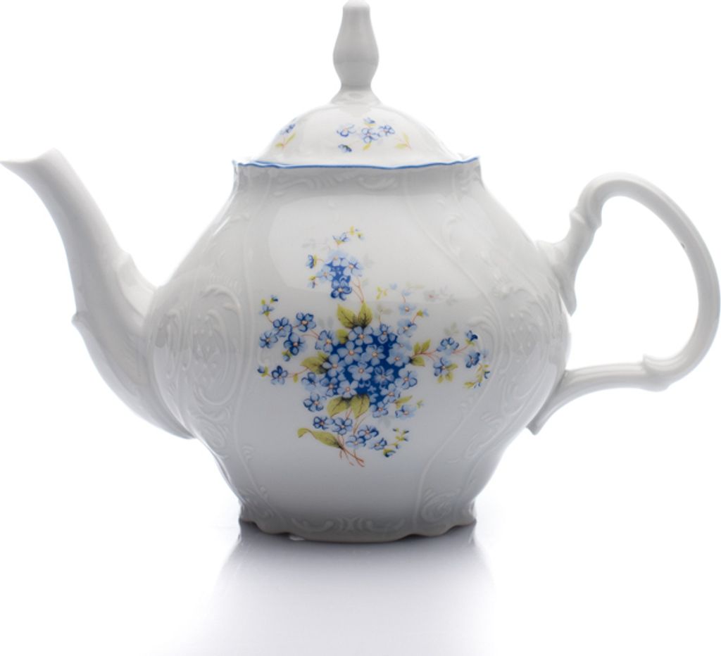 Thun 1794 Teekanne, 1,2 l, Tschechisches Porzellan, Bernadotte, Thun