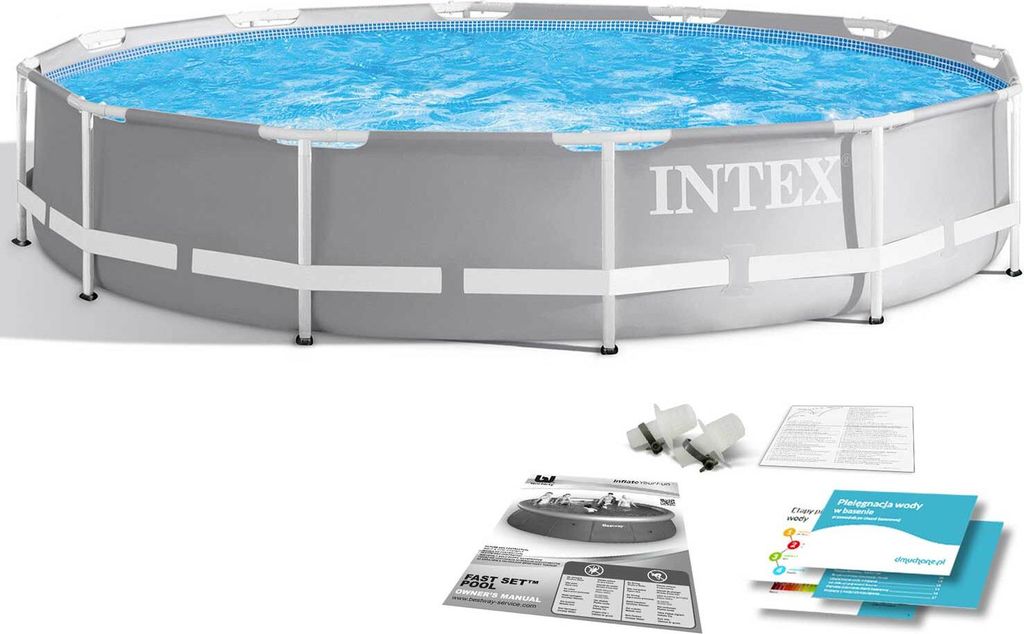 Intex 26710 - Gartenpool Prism 366 x 76 cm Metal Frame Pool Produktbild 16