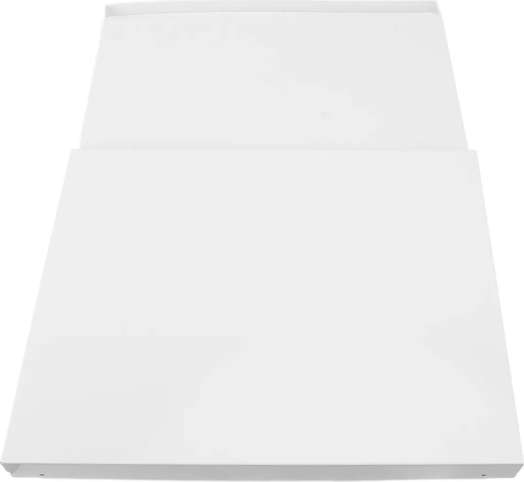 Support Micro-ondes Coulissant en Acier Carbone - Gain de Place Blanc