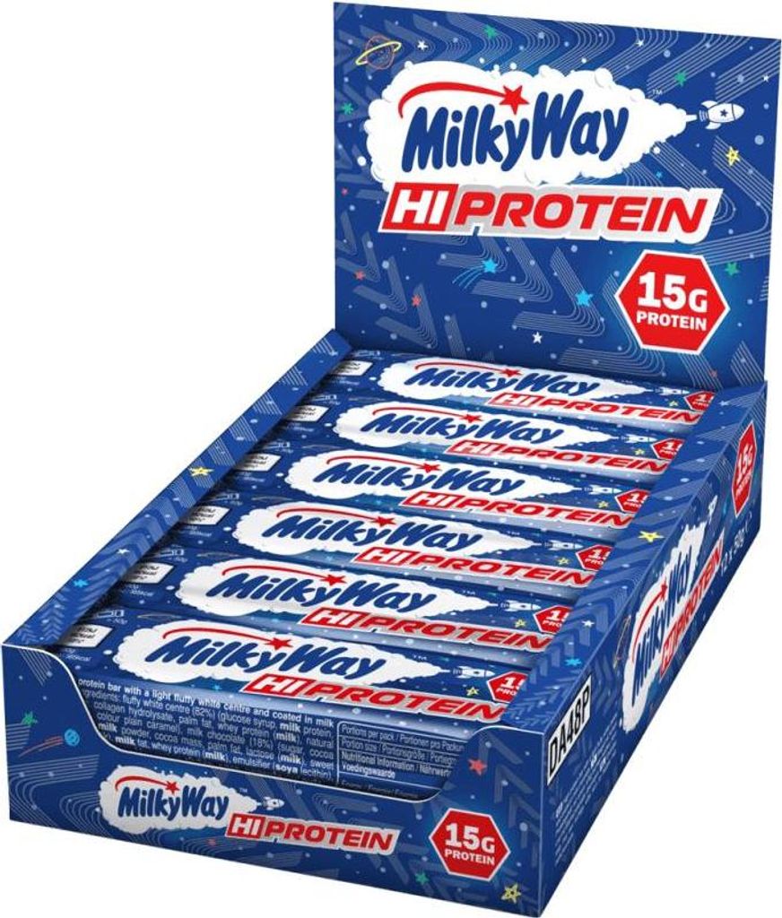MilkyWay High Protein Bar (12x50g) Produktbild 