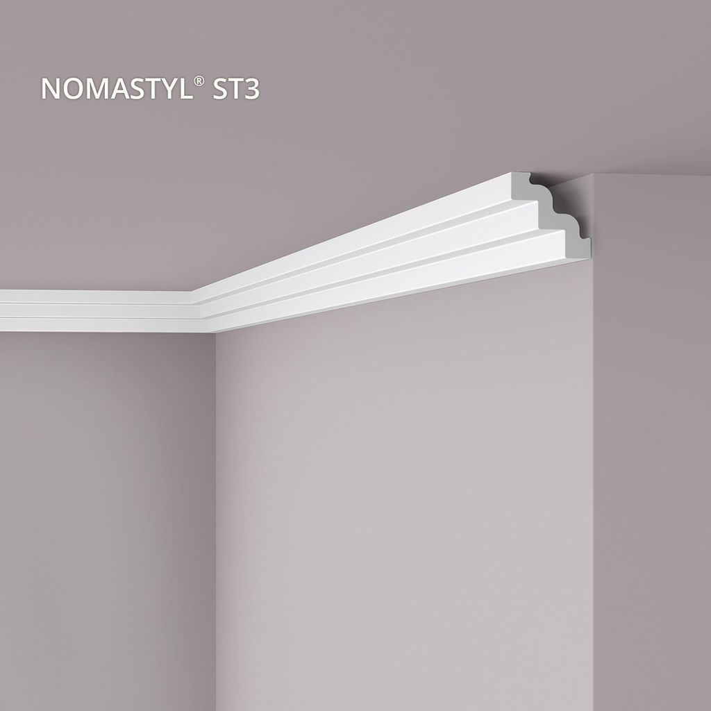 NMC ST3 NOMASTYL Eckleiste Zierleiste Stuckleiste 2 m Produktbild 