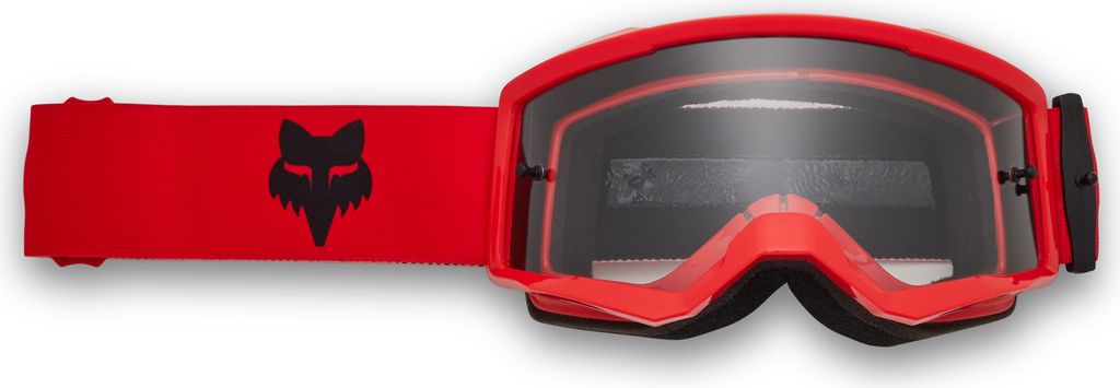FOX Main Core Jugend Motocross Brille, rot, Einheitsgröße