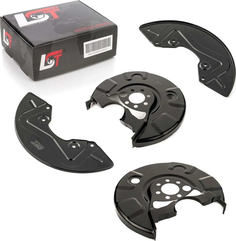 4x Ankerblech vorne hinten für SEAT CORDOBA IBIZA TOLEDO VW GOLF POLO PASSAT