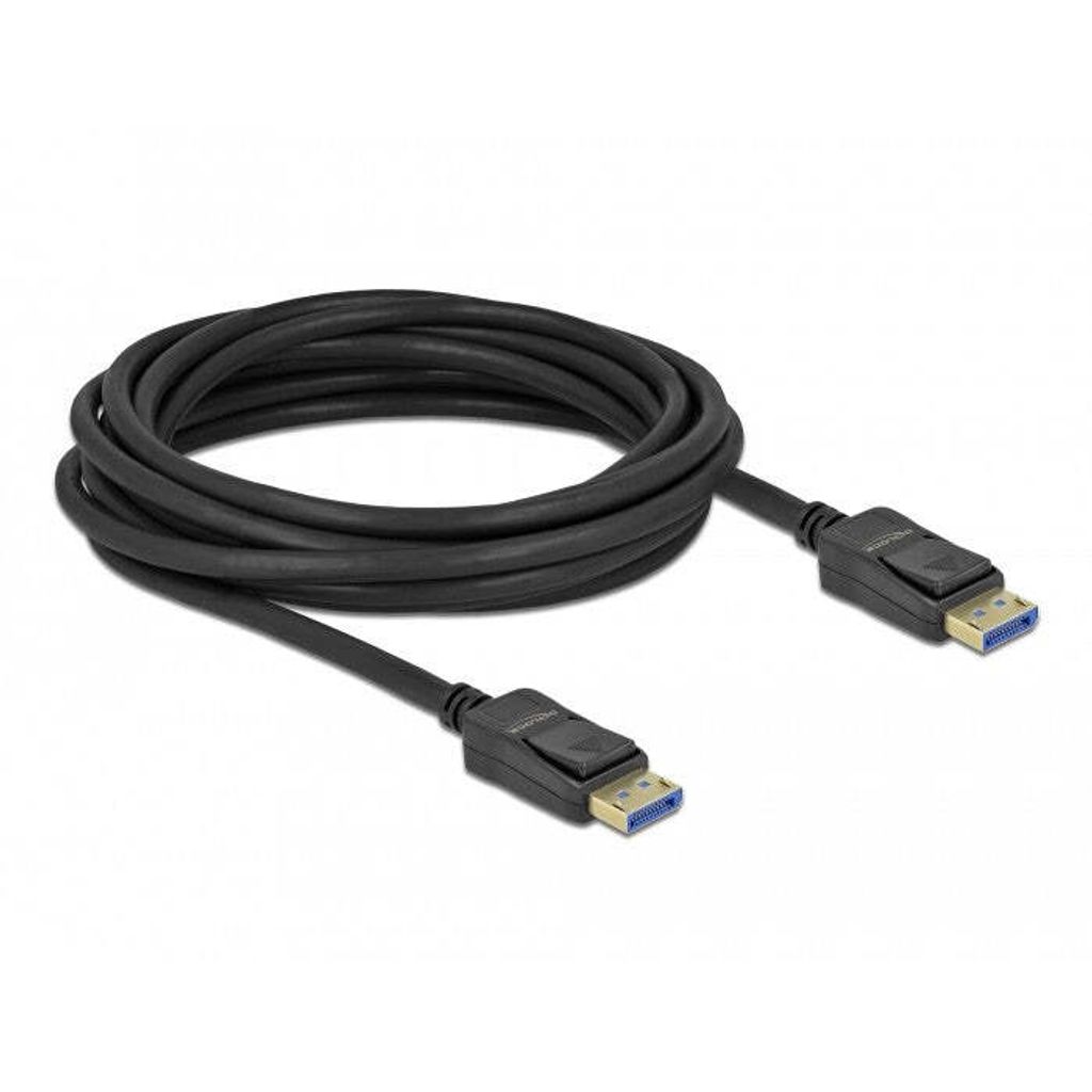 Delock DisplayPort Kabel 10K 60 Hz 54 Gbps 1 m Produktbild 