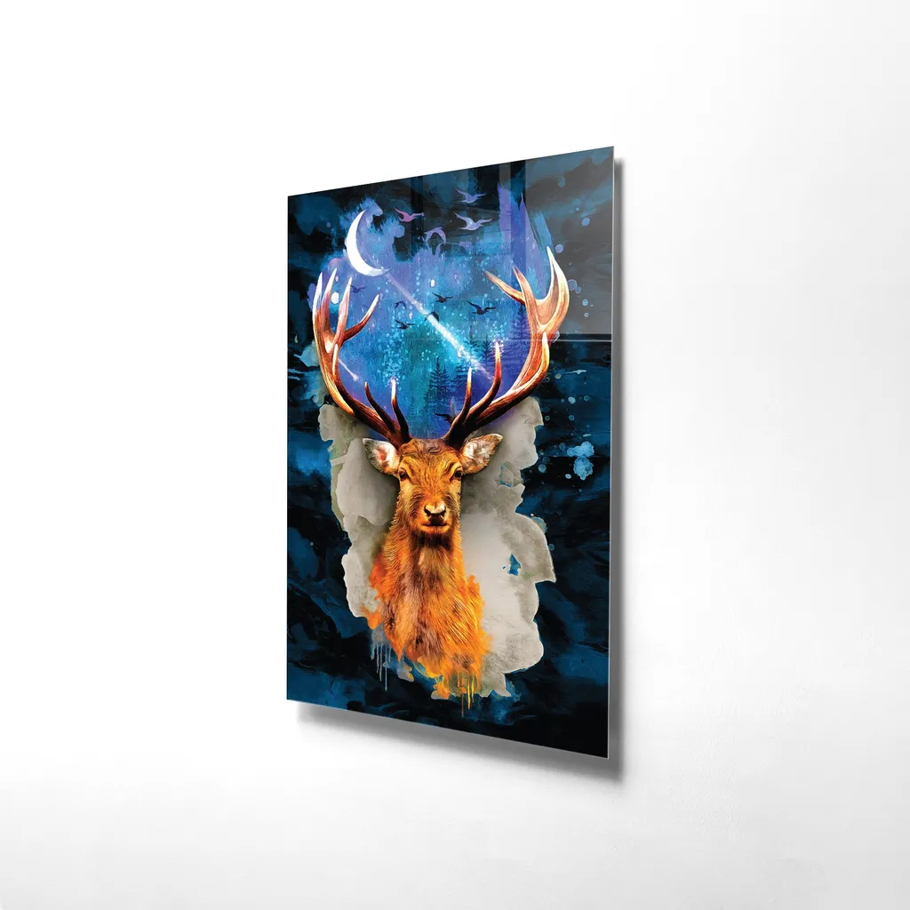 Wallity UV-668 Quadro Vetro Temperato 50x70 - Resistente e Lavabile - 4