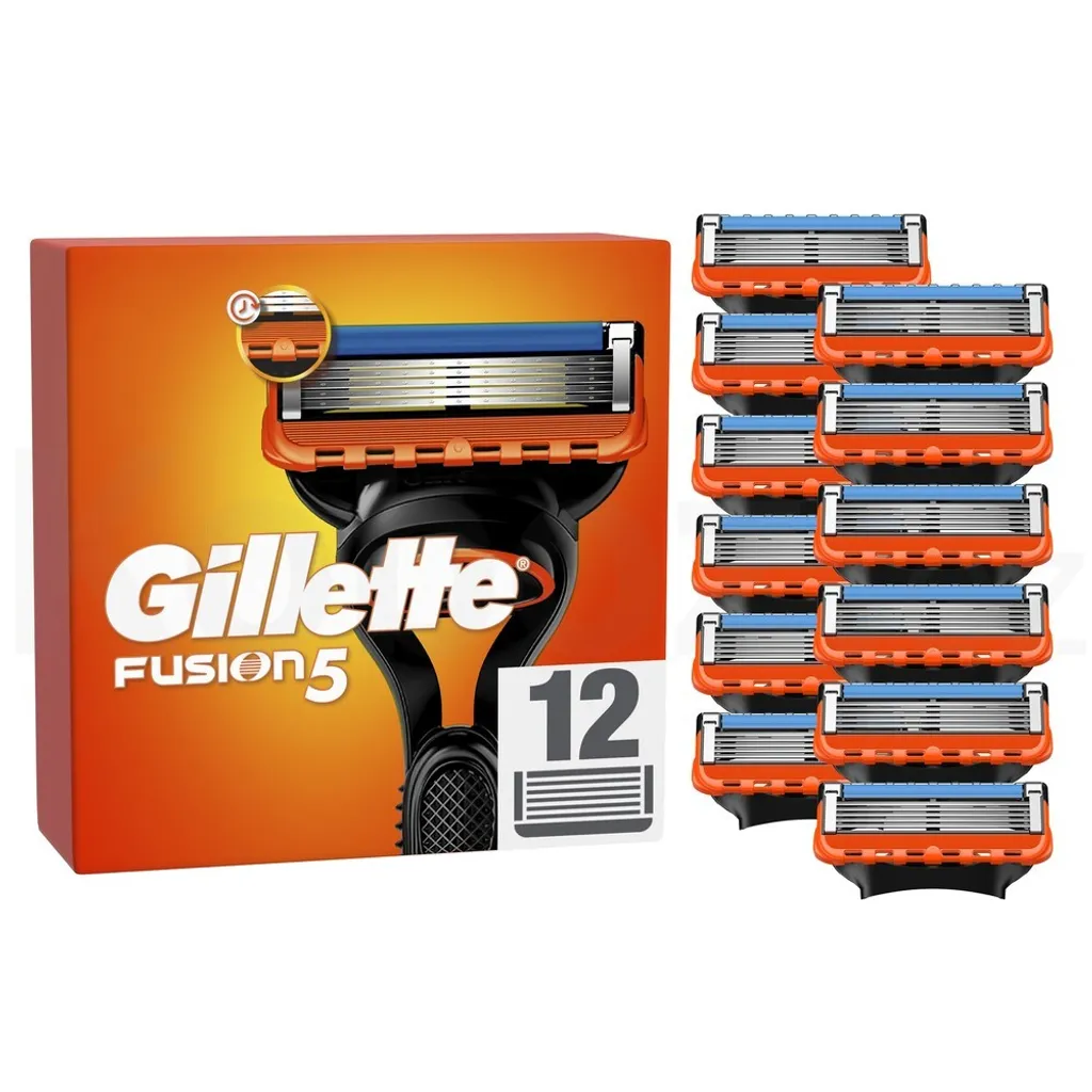 Gillette Fusion 5 Testine di Ricambio 12 pz | Originali al Miglior Prezzo