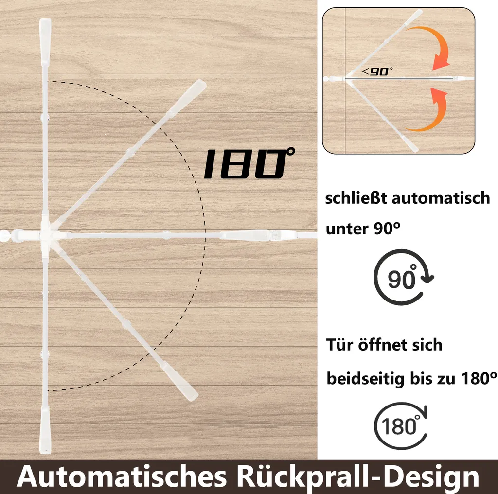 Barrière Sécurité Enfant 75-85 cm sans Trous : Solution Murale Intacte - 7