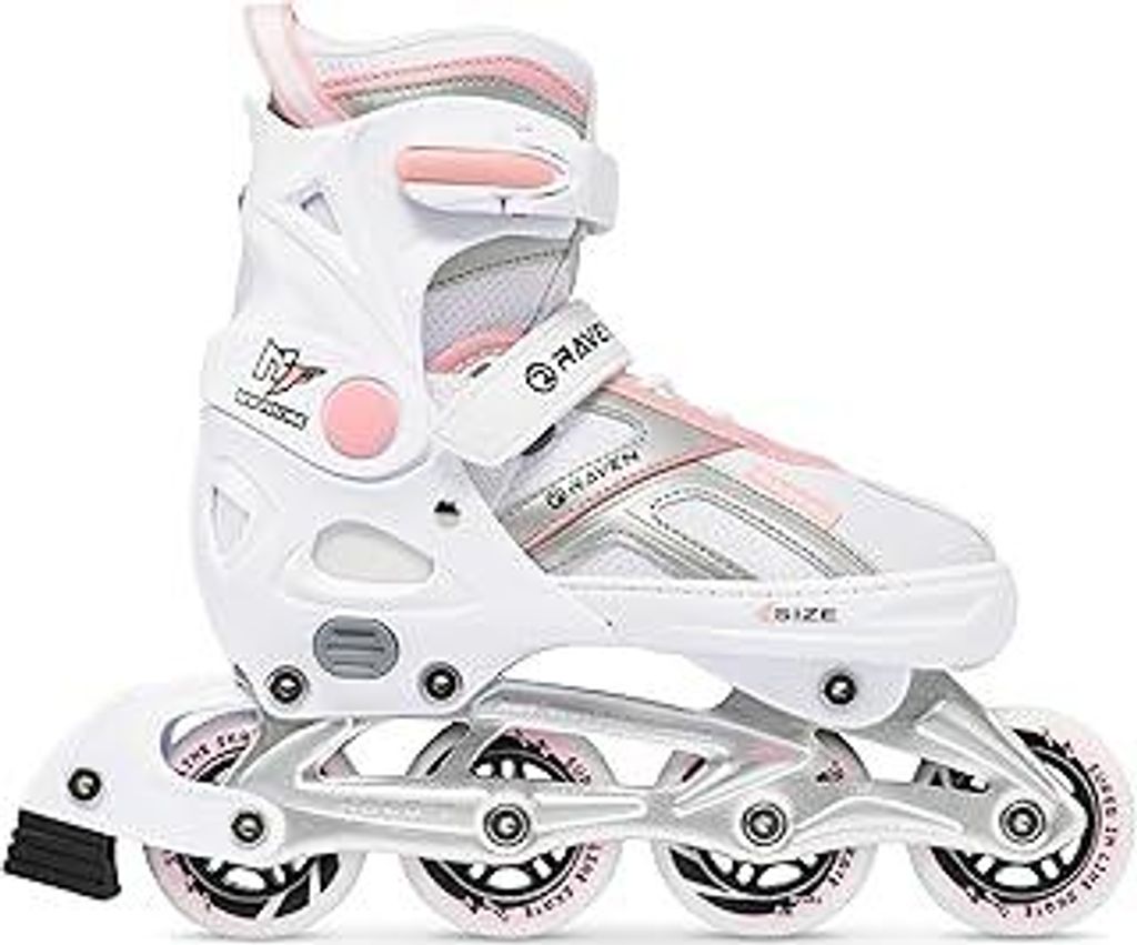 RAVEN Pulse Inline Skates Inliner für Kinder und Erwachsene OPTIONAL 2in1 mit Schlittschuhen verstellbar