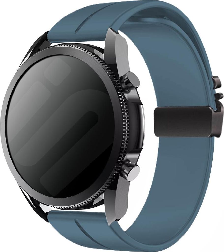 Strap-it Smartwatch Armband 20mm - Silikonband mit Fallschirmschließe - passend für Samsung Galaxy Watch 7 / 6 / 5 / 4 (Classic / Pro) / FE / Wat...