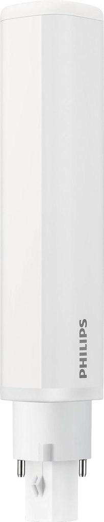 A white Philips LED lamp with a G24D-3 base.