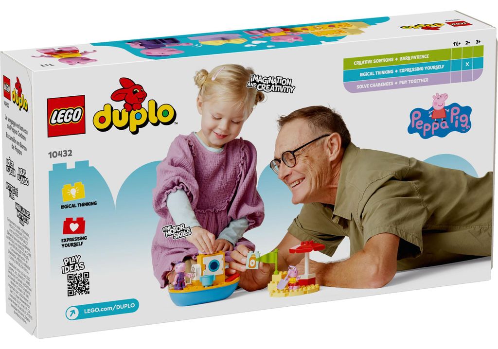 LEGO Viaggio in barca di Peppa Pig Immagine del prodotto 