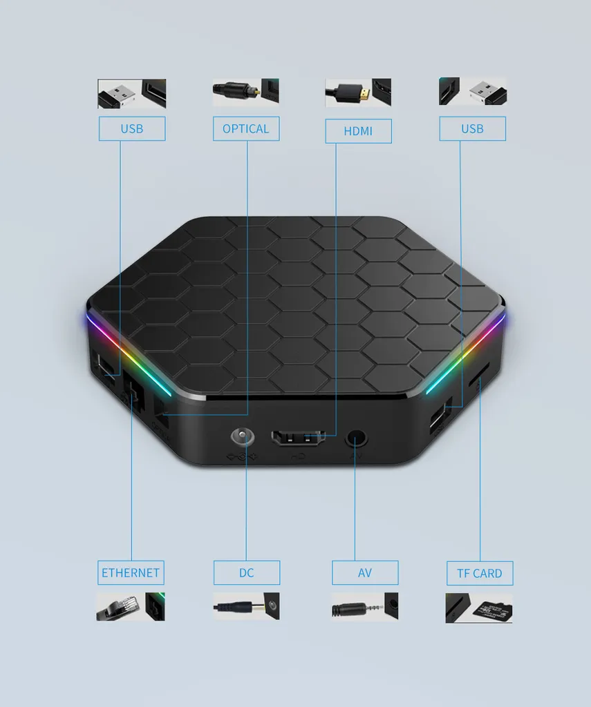 Lecteur Multimédia 4K Android 12 ZELURXX pour Streaming Rapide - 11