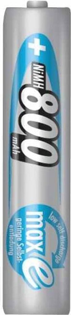 ANSMANN - NiMH Wiederaufladbarer AAA Akku 800mAh maxE Einzelpack
