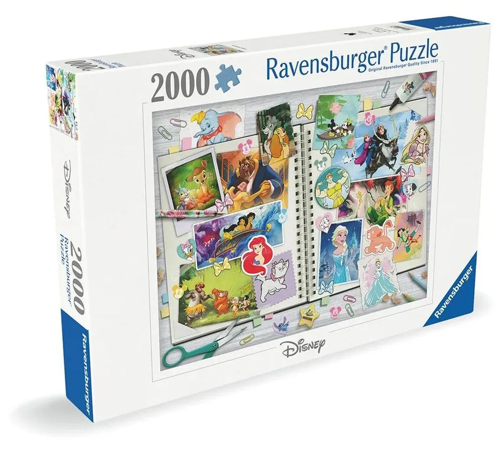 Puzzle 2000 pièces sans reflets Ravensburger Animation 14 ans et plus