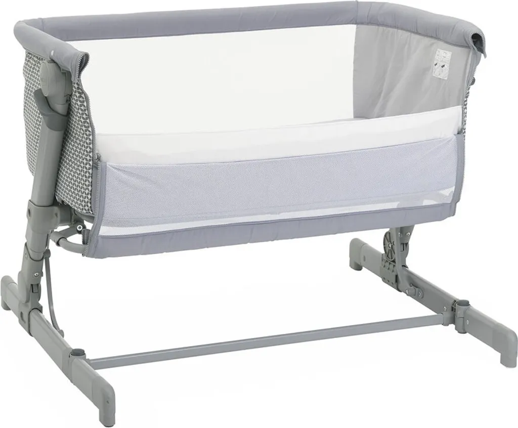 Berceau Cododo Chicco Next2me Go Argenté - Lit d'appoint Évolutif