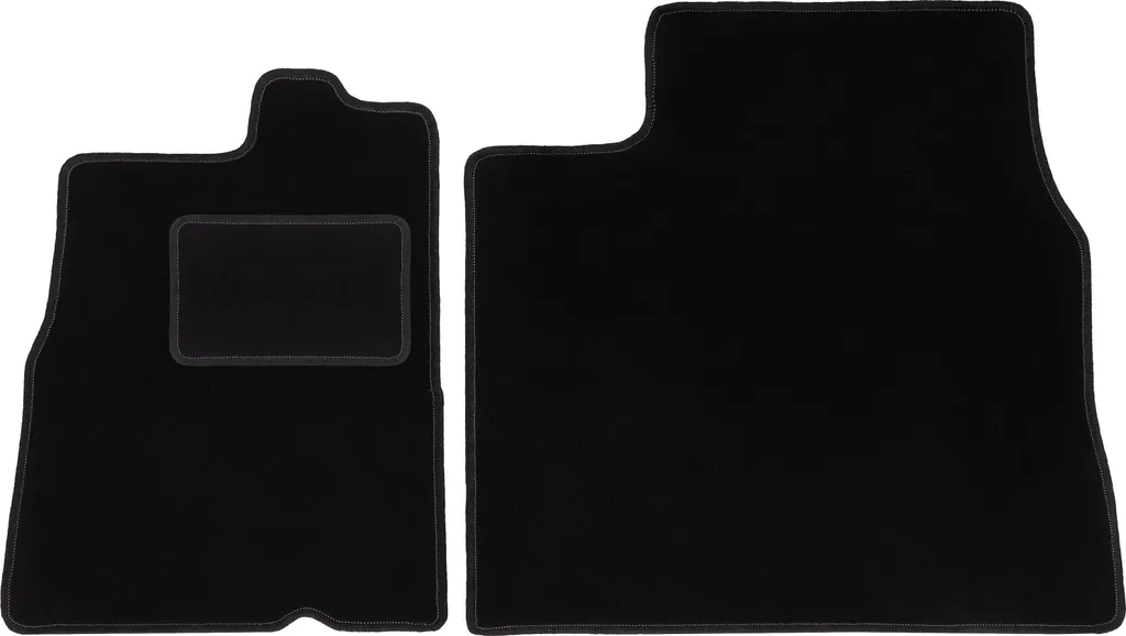 Tappetini Su Misura per Camper Fiat Ducato II - Velluto Nero Premium