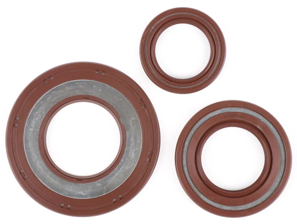 Joints spi BGM en caoutchouc FKM brun pour moteur Vespa PX et Rally 200