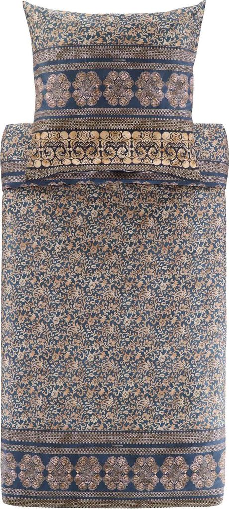 Bassetti Satin-Bettwäsche-Garnitur TORCELLO Farbe SILBER G1 Produktbild 