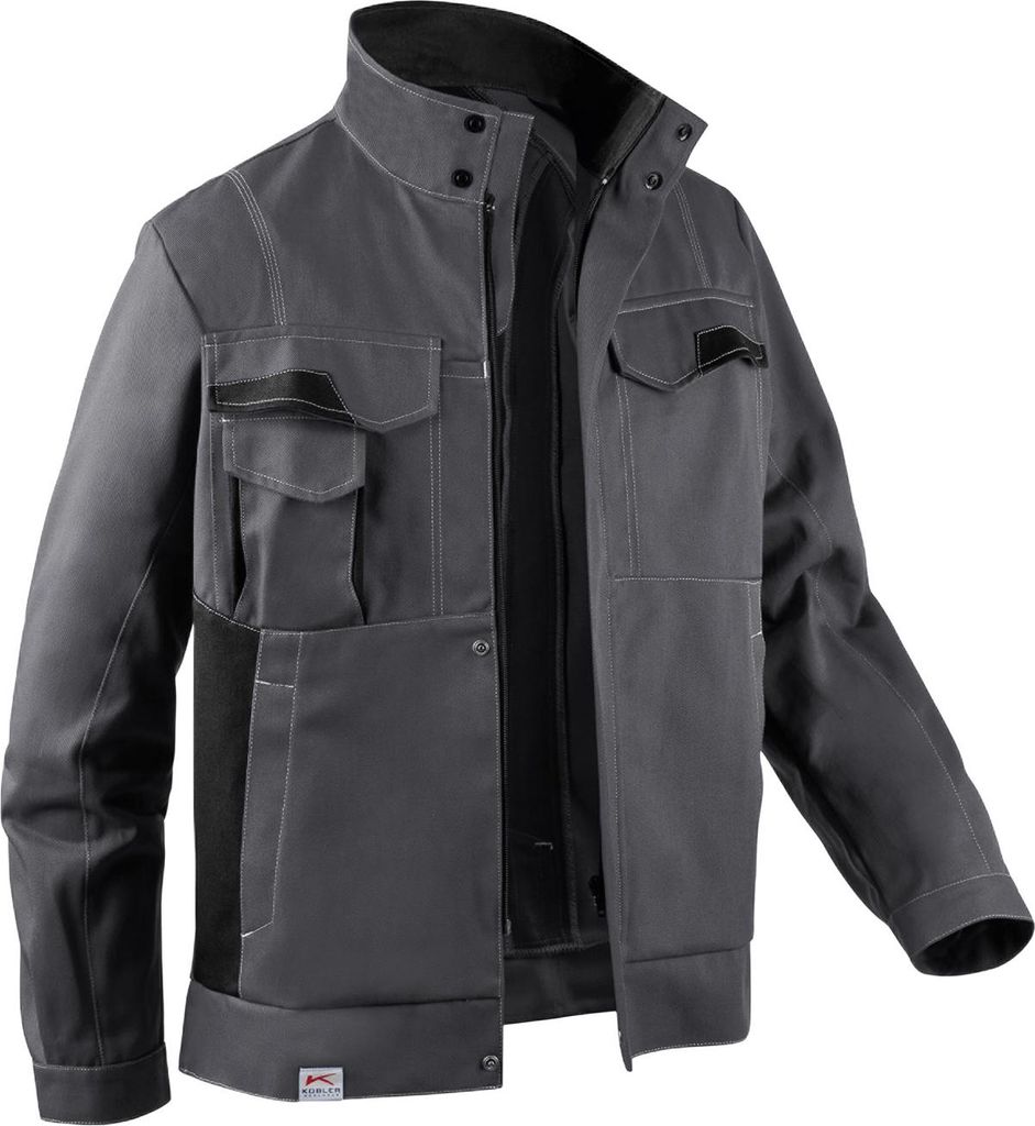Kübler Image Dress Jacke anthrazit/schwarz Gr. 44