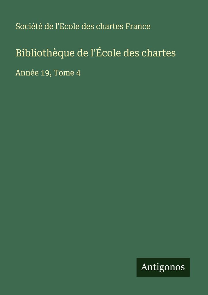Bibliothek der École des Chartes