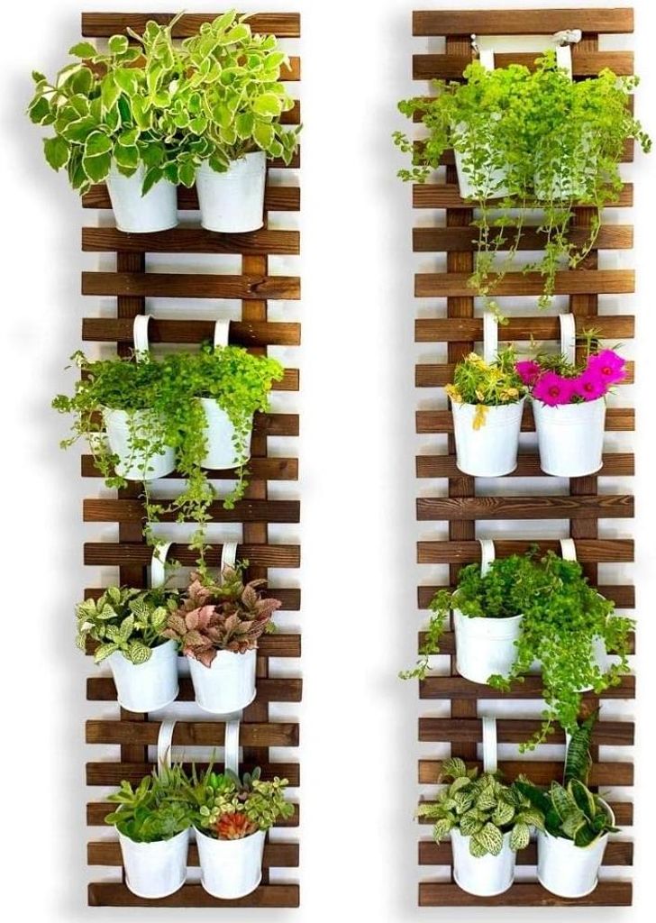 Wandblumenhalter für Innen und Aussenbereich