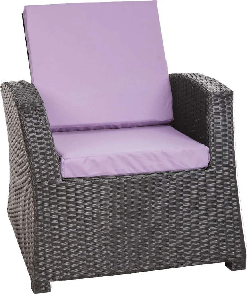 6 Cuscini Sedie Esterno Viola Chiaro 50x55x50 | Lavabili e Comodi