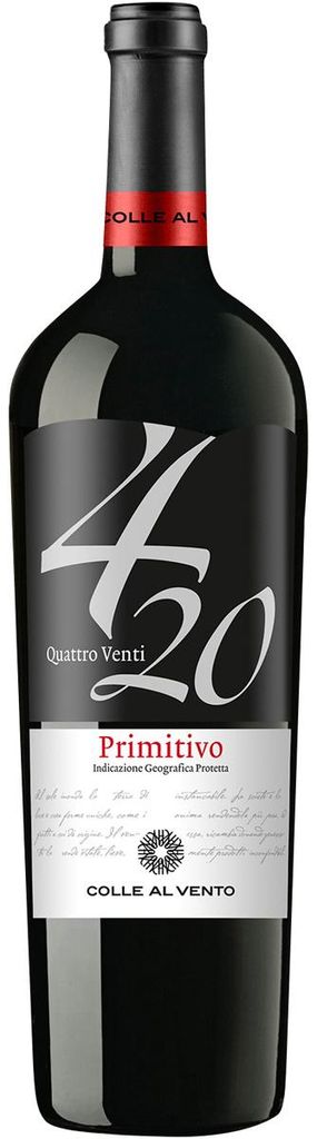 Primitivo Puglia igt 4 20 vanille et herbes aromatiques Image du produit 
