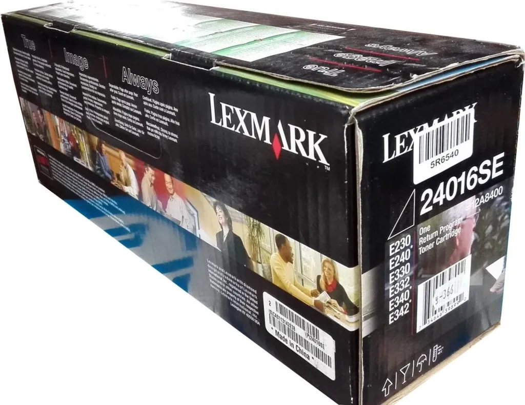 Toner Lexmark 24016SE noir haute précision et séchage ultra rapide