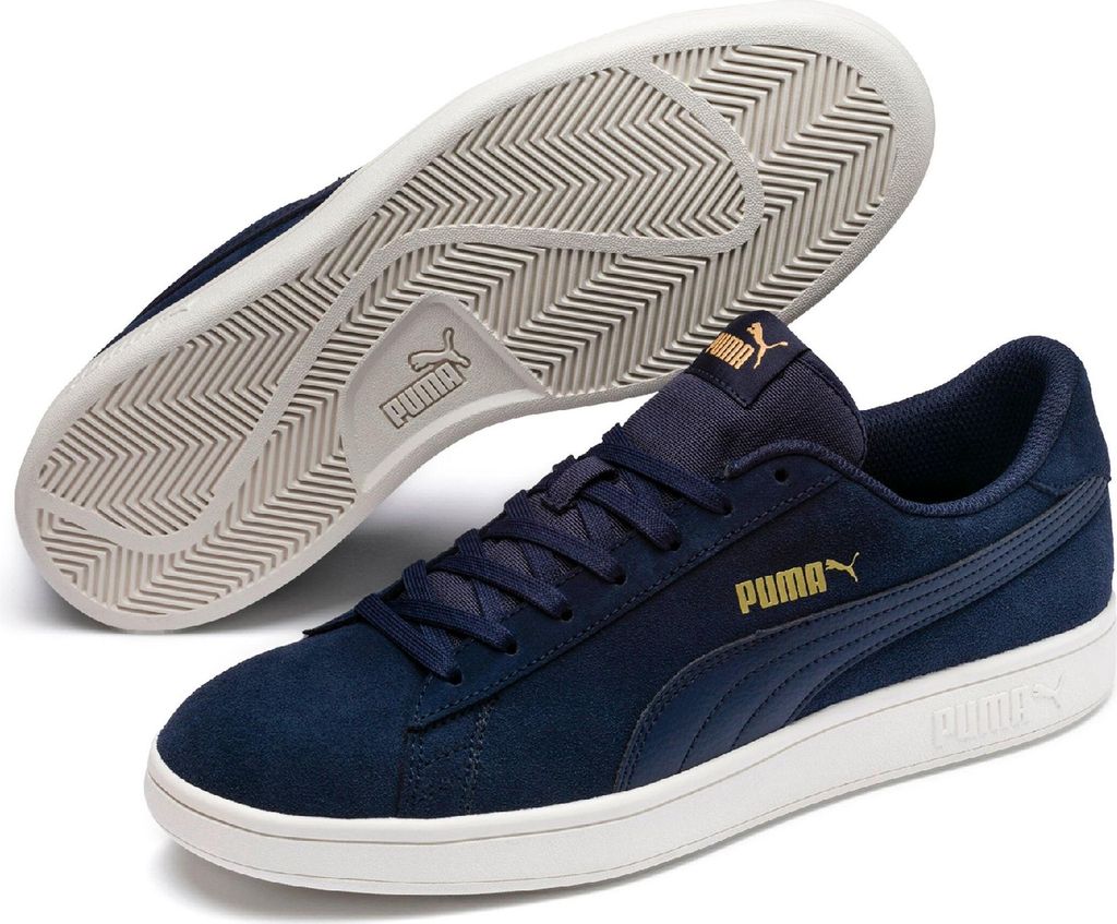 Puma Puma Smash v2 3649890024 (9.5/peacoat-puma team gold-wh)