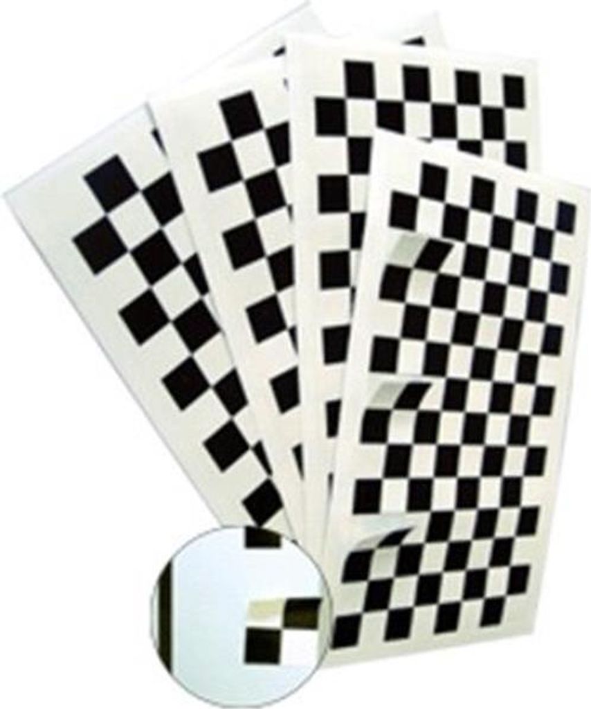 250 Spritzmusterkarten Papier 7x13,5cm - Musterlackierung