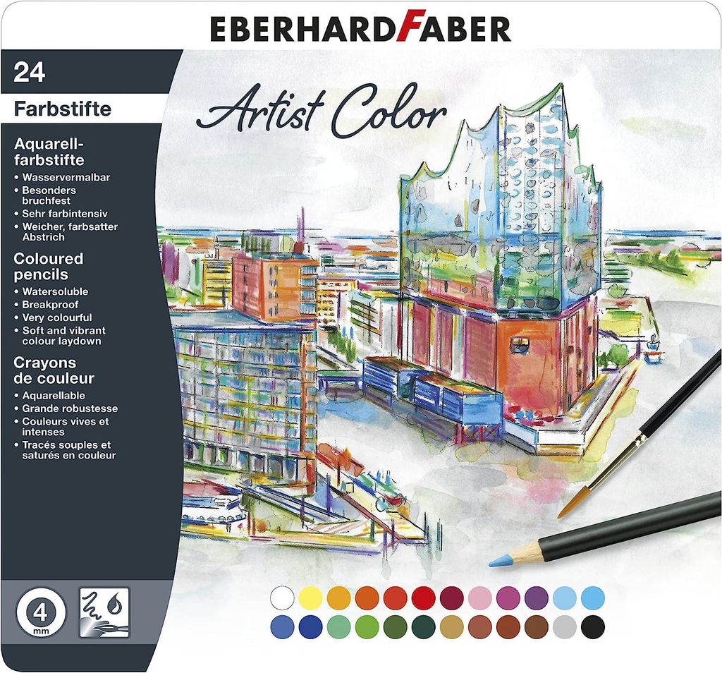 Eberhard Faber Artist Color, Mehrfarbig, 24 Stück(e) Produktbild 