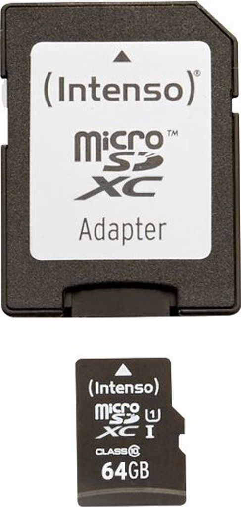 Intenso 3423490 Pamäťová karta 64 GB MicroSDXC UHS-I Class Obrázok produktu 